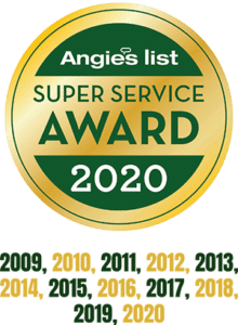 Angie's Super Service Award 2009-2020 Angie's Super Service Award 2009-2020